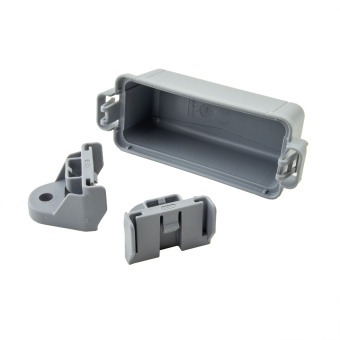 Держатель одного модуля с крышкой (MTA) комплект. 0301580_KIT_02