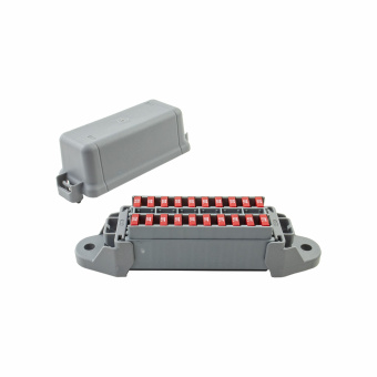 Держатель одного модуля с крышкой (MTA) комплект. 0301580_KIT_10