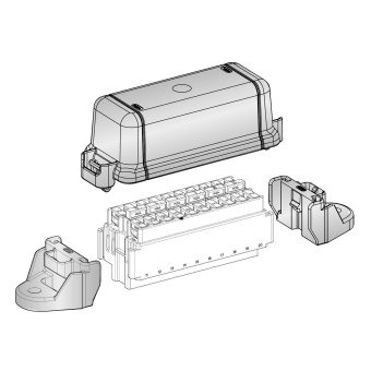 Держатель одного модуля с крышкой (MTA) комплект. 0301580_KIT_20