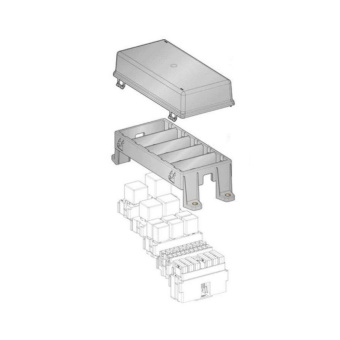 Рамка под модули 5-секционная с крышкой (MTA) комплект. 0301450_KIT_20