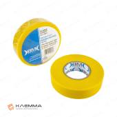Изоляционная лента ПВХ 19 мм 25 м (BM-Group) цвет жёлтый