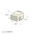 Разъем 12-контактный Universal MATE-N-LOK мама-папа (TE). 1-480709-0_KIT2_21