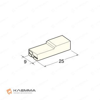 Крышка клеммы FASTON F630 мама (MTA). 4410077_20