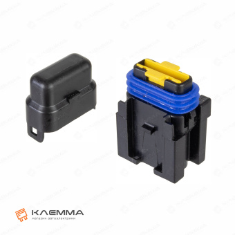 Корпус держателя предохранителя UNIVAL 20А влагостойкого (MTA). 0301320_02