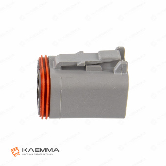 Корпус разъема DT 6-контактного мама (Deutsch). DT06-6S_02