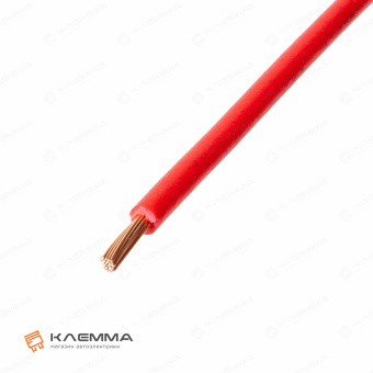 Провод ПГВА сечение 1.5, красный