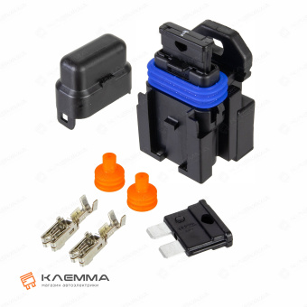 Держатель предохранителя UNIVAL 1А (MTA) с кронштейном и предохранителями. 0301301_KIT.2_05