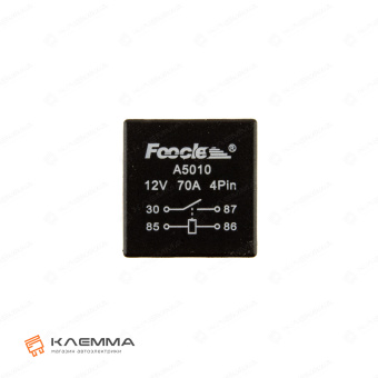 Реле MAXI 4-контактное 12В 70А (Foocles). A5010_04