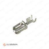 Клемма неизолированная Faston F6.3 POSITIVE LOCK CuZn-Sn (TE) сечение 2.5-4.0 мм2
