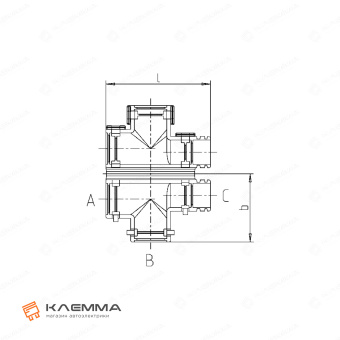 Разветвитель T-образный form B (Schlemmer) 17-10-13. 9806107_10