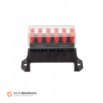 Блок монтажный 6 предохранителей UNIVAL осевой вывод (MTA). 0100560_08