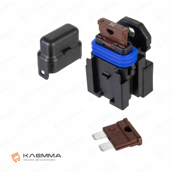 Держатель предохранителя UNIVAL 7.5А (MTA) с клеммами. 0301307_KIT_05