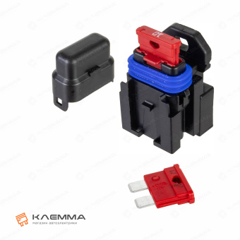 Держатель предохранителя UNIVAL 10А (MTA) с клеммами. 0301310_KIT_05