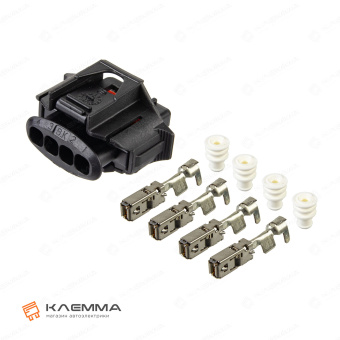 Разъем 4-контактный мама (Bosch) сечение 1.5-2.5 мм2. 1 928 403 736_KIT.12_03