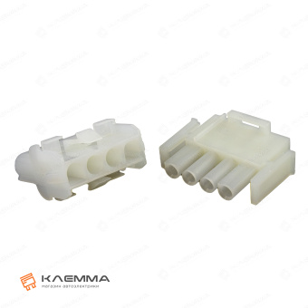 Корпус разъема 4-контактного Universal MATE-N-LOK мама (TE). 1-480703-0_04