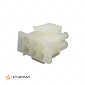 Корпус разъема 6-контактного Universal MATE-N-LOK папа (TE). 1-480704-0_03