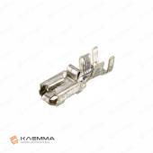 Клемма неизолированная Faston F6.3 POSITIVE LOCK CuZn-Sn (TE) сечение 4.0-6.0 мм2