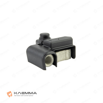 Клемма АКБ латунная под опрессовку 50 мм2 «минус» (MTA) с крышкой. 1506760_KIT_05