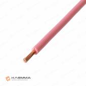 Провод ПГВА сечение 1.5 цвет розовый