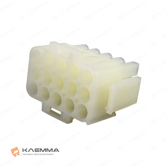 Корпус разъема 15-контактного Universal MATE-N-LOK папа (TE). 1-480710-0_03