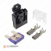 Держатель предохранителя MAXI наборный (MTA) с кронштейном и предохранителями 100 А