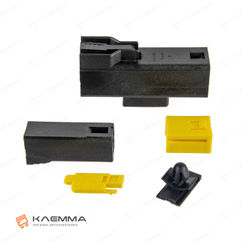 Корпус разъема силового 1-контактного POWER мама (MTA). 4440100_10