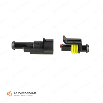 Разъем 1-контактный SUPERSEAL 1.5 мама (MTA). 3050124_04