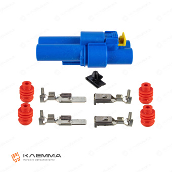 Разъем 2-контактный POWER WP 800 мама-папа (MTA). 4540110_KIT_02