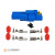 Разъем 2-контактный POWER WP 800 мама-папа (MTA). 4540110_KIT_02