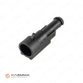 Корпус разъема влагозащищенного 1-контактного SUPERSEAL 1.5 "папа" (TE)