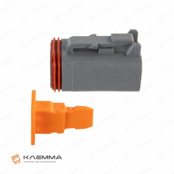 Корпус разъема DT 4-контактного с защелкой W4S мама (Deutsch). DT06-4S+W4S_02