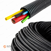 Гофра неразрезная PPmod стандартный профиль (Schlemmer) диаметр 17.0 мм, бухта 200 метров