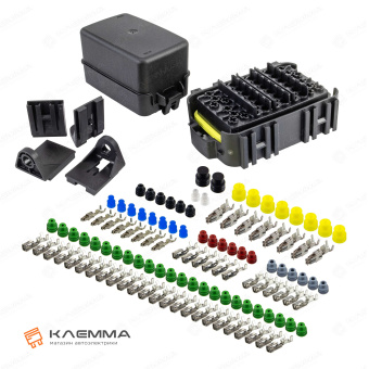 Блок для 18 предохранителей MINI и 4 реле MICRO (MTA). 0101568_KIT_03