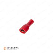 Клемма изолированная PUSH ON L-4.7 "мама" (MTA) сечение 0.25-1.0 мм2