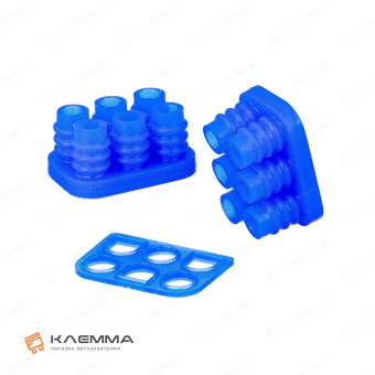 Уплотнитель 6-контактный Universal MATE-N-LOK (TE) комплект_794275-1_KIT_01