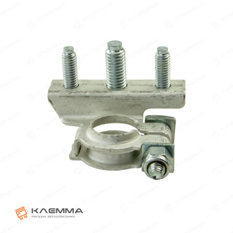 Клемма АКБ с винтами М686 «минус» (MTA). 1507704_02