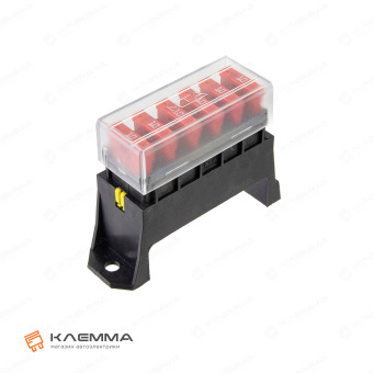 Блок монтажный 6 предохранителей UNIVAL осевой вывод (MTA). 0100560_09