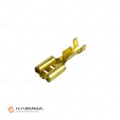 Клемма неизолированная FASTON F630 не луженная (MTA) сечение 0.5-1.5 мм2