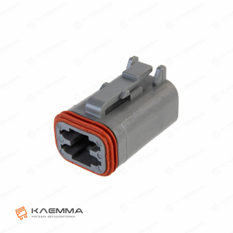 Корпус разъема DT 4-контактного мама (Deutsch). DT06-4S_01