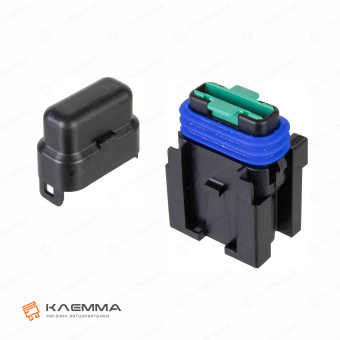 Корпус держателя предохранителя UNIVAL 30А влагостойкого (MTA). 0301330_02