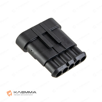 Корпус разъема 5-контактного SUPERSEAL 1.5 папа (MTA). 4423690_02