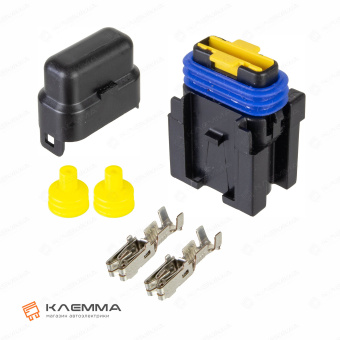 Держатель предохранителя UNIVAL 20А (MTA) с клеммами. 0301320_KIT_02
