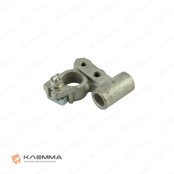 Клемма АКБ латунная под опрессовку «плюс» (MTA). 1506740_02