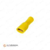 Клемма изолированная закрытая PUSH ON L-6.3 "мама" (MTA) сечение 2.5-6.0 мм2