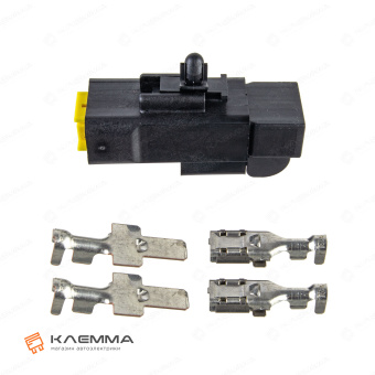 Разъем силовой 2-контактный POWER мама-папа (MTA) с CPA. 4540305_KIT2.2_04