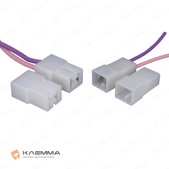 Разъем 2-контактный MULTIPLE 6.3 мама (MTA). 4410180_KIT_03