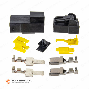 Разъем 2-контактный POWER с CPA (MTA) сечение 4.0 мм2. 4440300_KIT.44_01