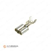 Клемма неизолированная FASTON F630 с замком (MTA) сечение 1.0-2.5 мм2