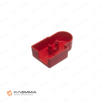 Крышка клеммы АКБ STRIP DX под обжим «плюс» (MTA). 4510480_03