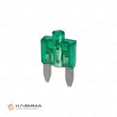 Предохранитель флажковый Mini с индикатором (LittelFuse) 30А